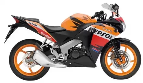 Honda CBR125R (oranžs)